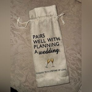 Wedding Planning Wine Bag
